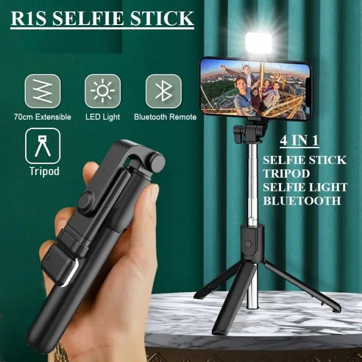 4 in 1 Wireless Tripod Selfie Stick Starlite Saudia